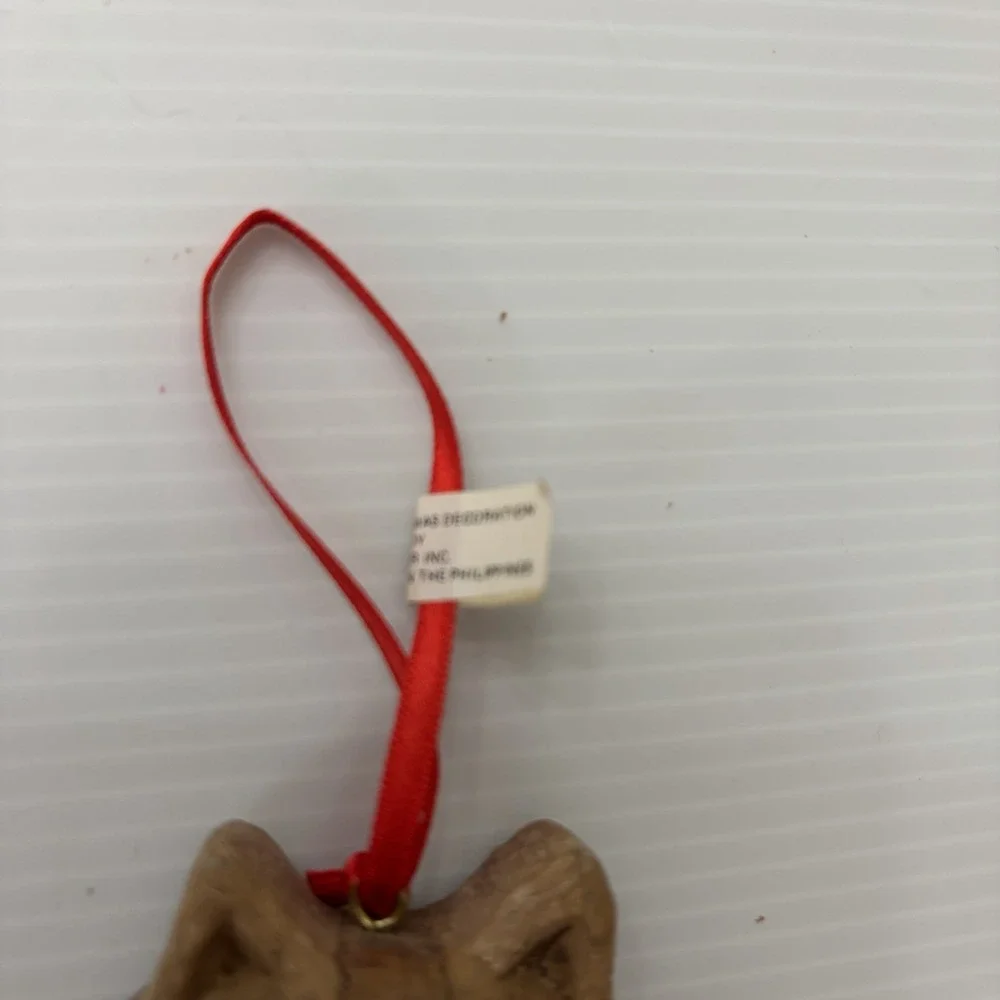 Vintage 1995 Kurt Adler Cat Christmas Tree Ornament Holiday Decoration Cat Lady